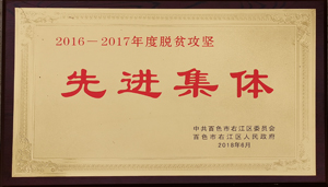 2016-2017年度脫貧攻堅先進(jìn)集體(小)